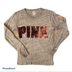 Pink Victoria Secret Long Sleeve Shirt